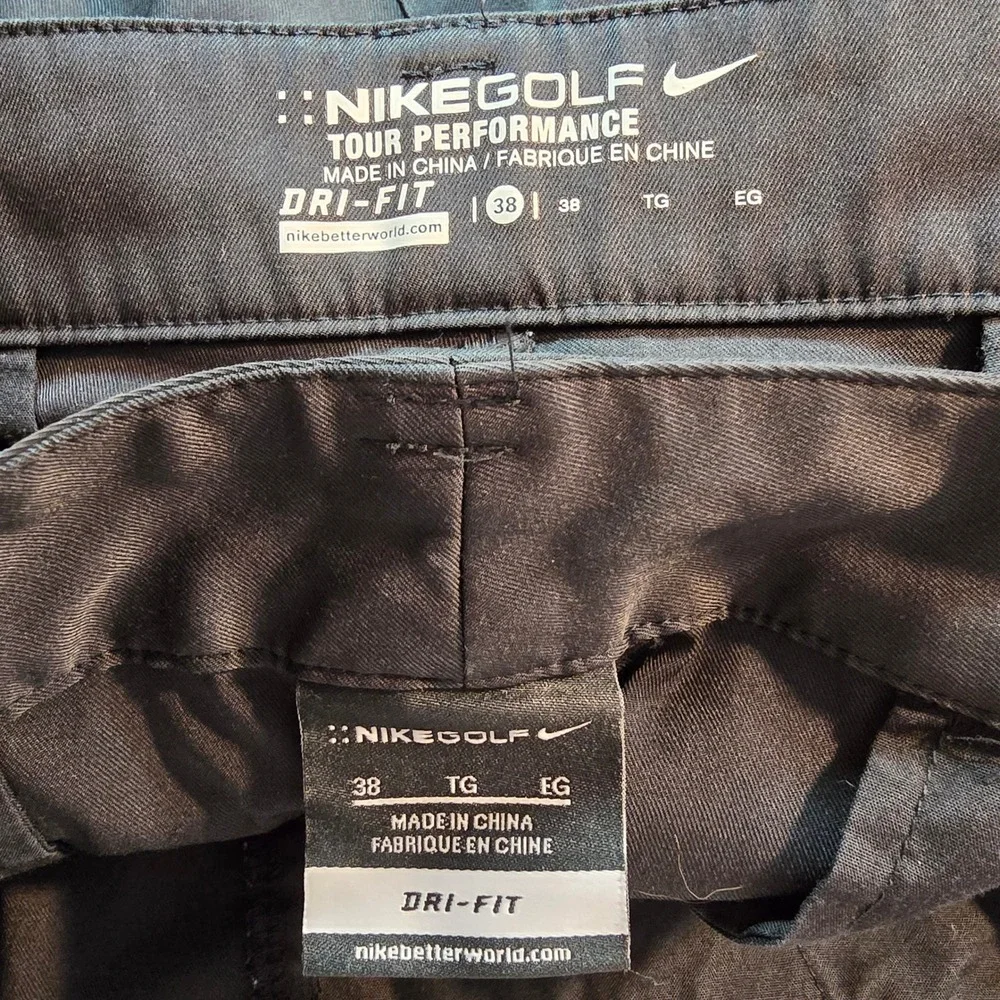 2 PAIR Nike Golf Tour Performance Shorts Mens Sz 38‎ Dri-Fit Classic Everyday
